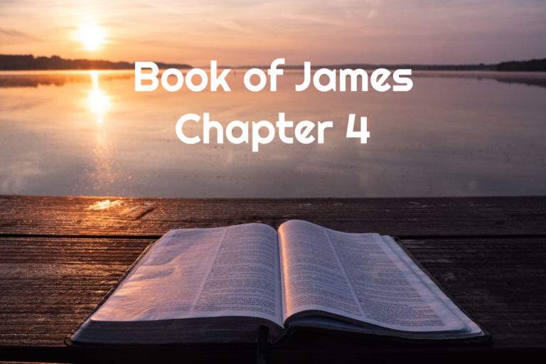 Bible Readings for Today – James Chapter 4
